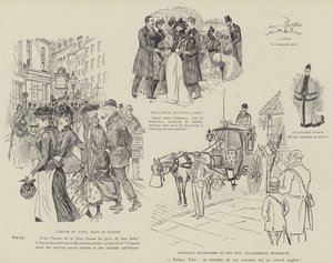 Illustration pour La Vie De Londres - Maurice Charles Mathieu Bonvoisin