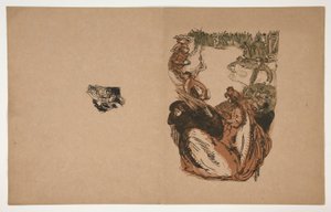 Les camelots de la pensée (épreuve pour la couverture) - Maurice Delcourt