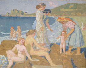 Baigneurs à Perros-Guirec - Maurice Denis