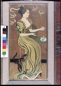Madame Ranson et son chat, c.1892