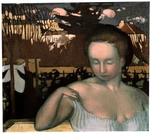 Portrait de la femme de l