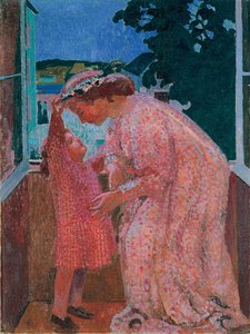 La couronne de marguerites, vers 1906
