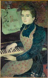 The minuet de la Princess Maleine (oil painting) - Maurice Denis