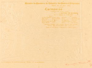 Carmosine - Maurice Dumont