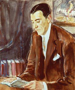 Portrait de Ramon Perez de Ayala (1881-1962), écrivain espagnol - Maurice Fromkes