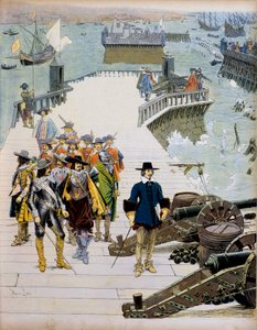 Histoire de France : Épisode du Siège de La Rochelle - Maurice Leloir