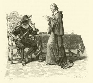 Illustration pour Les Trois Mousquetaires - Maurice Leloir