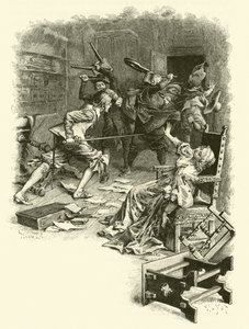Illustration des Trois Mousquetaires - Maurice Leloir