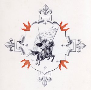 Illustration pour Les Trois Mousquetaires - Maurice Leloir