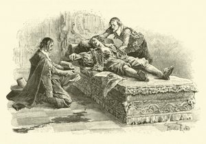 Illustration pour Les Trois Mousquetaires - Maurice Leloir