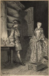 La découverte du vol - dans « Histoire de Manon Lescaut et du chevalier Des Grieux » par l