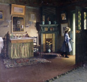 Cabinet de toilette de Jacques Emile Blanch - Maurice Lobre