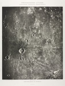 Photographie lunaire : Copernic-Képler-Aristarique - Maurice Loewy
