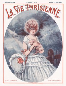Couverture du magazine La Vie Parisienne, 1922 - Maurice Millière