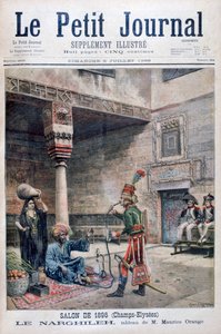 Le Narguilé, Égypte, 1896 - Maurice Orange