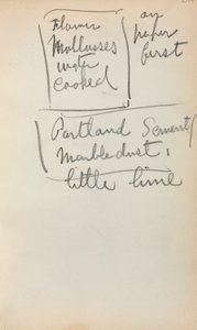Carnet de croquis italien : Notes (page 244) - Maurice Prendergast