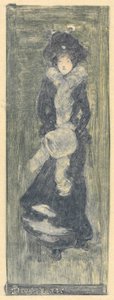 Dame Su Hui et son puzzle de vers - Maurice Brazil Prendergast