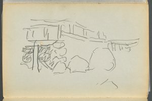 Sketchbook- The Granite Shore Hotel, Rockport, page 178 : Clôture