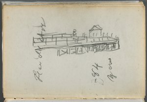 Sketchbook, The Dells, N° 127, page 186 : Quai