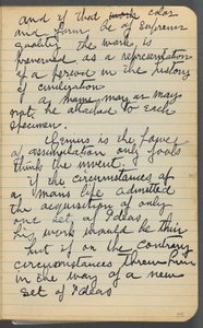 Carnet de croquis, page 035 : Notes - Maurice Prendergast