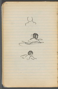 Carnet de croquis, page 069 : Figures