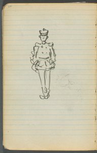 Carnet de croquis, page 107 : Sailor
