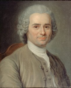 Portrait de Jean-Jacques Rousseau 1712-1778 - Maurice Quentin de La Tour