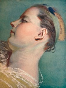 Tête penchée, vers 1752