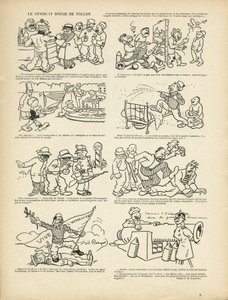 Illustration de Maurice Radiguet (1866-1941) dans Le Rire, 21/12/12 - Le syndicrouge de Toulon - Syndicalisme, Toulon