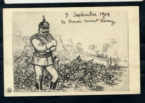 Carte postale, Satirique en N & B - Maurice Radiguet