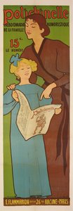 Affiche pour le journal humoristique hebdomadaire Polichinelle, 1896