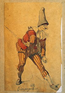Giangurgolo, personnage de la Commedia dell