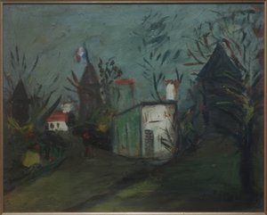 Vue sur Montmartre - Maurice Utrillo