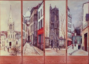 LE PARAVENT – XXe SIÈCLE - Maurice Utrillo