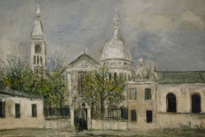 Église Saint-Pierre de Montmartre - Maurice Utrillo