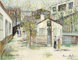 Le Maquis à Montmartre - Maurice Utrillo