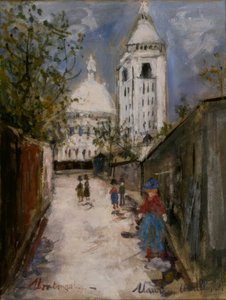 Le Sacré-Coeur - Maurice Utrillo