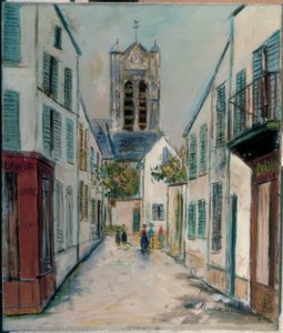 Rue de Paris - Maurice Utrillo