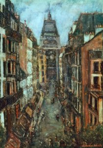 Rue André del Sarte - Maurice Utrillo