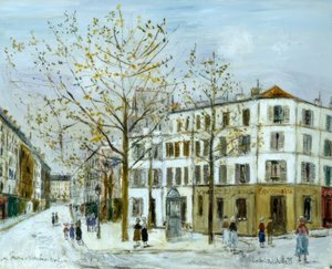 Rue Ménilmontant - Maurice Utrillo