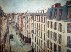 Rue de la Jonquière - Maurice Utrillo