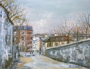 Rue du Mont-Cenis - Maurice Utrillo