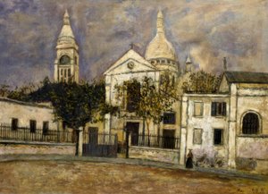 Saint-Pierre-de-Montmartre - Maurice Utrillo