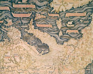 Carte du monde par le moine camaldule Fra Mauro - Mauro Fra