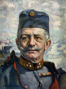 Portrait de Conrad von Hotzendorf (1852-1925), maréchal de l