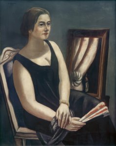 Portrait de Minna Beckmann-Tube