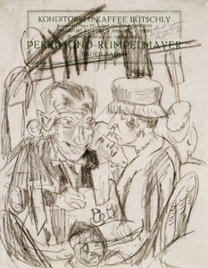 Vie de Café - Max Beckmann