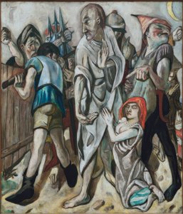Christ et la femme adultère - Max Beckmann
