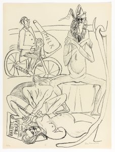 Cirque, planche 12 de Day and Dream - Max Beckmann