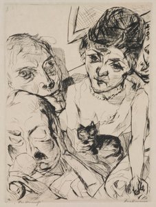 Soir (Autoportrait avec les Battenbergs), planche 10 du portfolio « Visages »